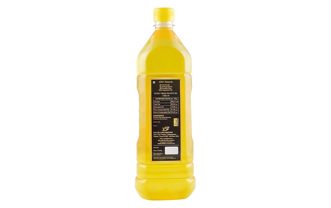 Yogi Extra Virgin Peanut Oil    Bottle  500 millilitre